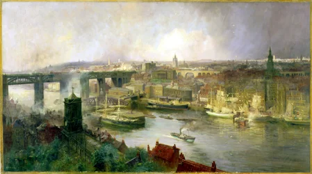 Newcastle upon Tyne von Gateshead, 1895